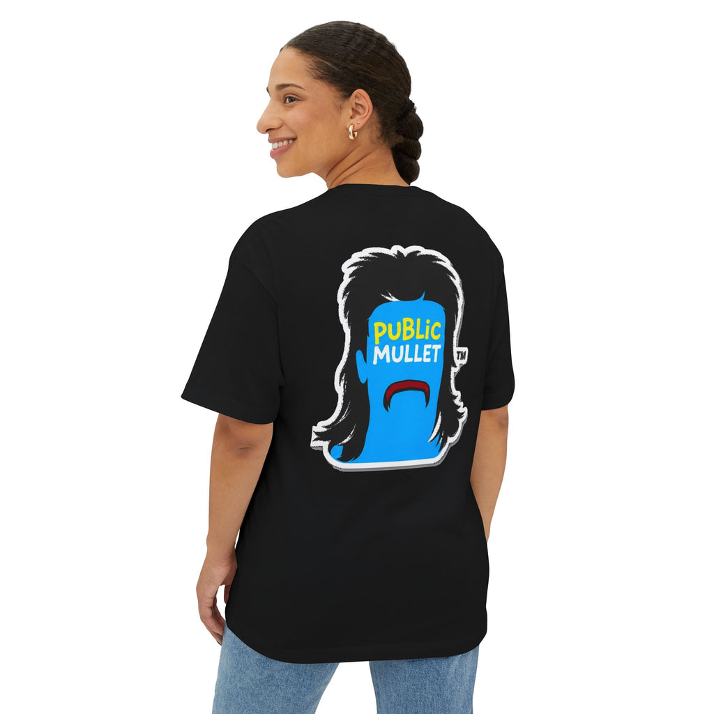 Public Mullet Drop 001 Boxy Tee